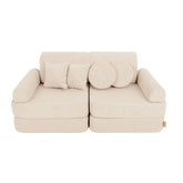 Modulárna Herná Pohovka Plus - 10 Prvkov Slimcord - Sedacie Súpravy - Meowbaby