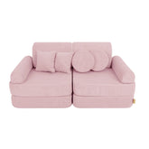 Modulárna Herná Pohovka Plus - 10 Prvkov Slimcord - Sedacie Súpravy - Meowbaby