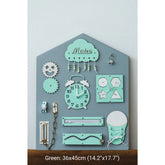 Maison Montessori en bois - Vert - Unlimitedkids