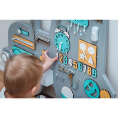 Trattore Montessori in legno XL - Verde - Unlimitedkids