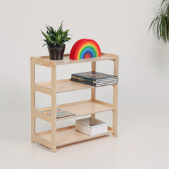 Scaffale Montessori a quattro sezioni - Scaffali - Katehaa