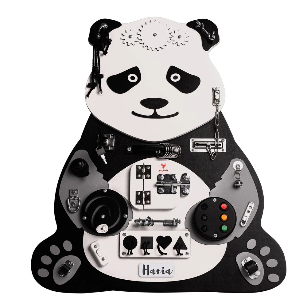 Pizarra Montessori - Panda - Familia Foxy