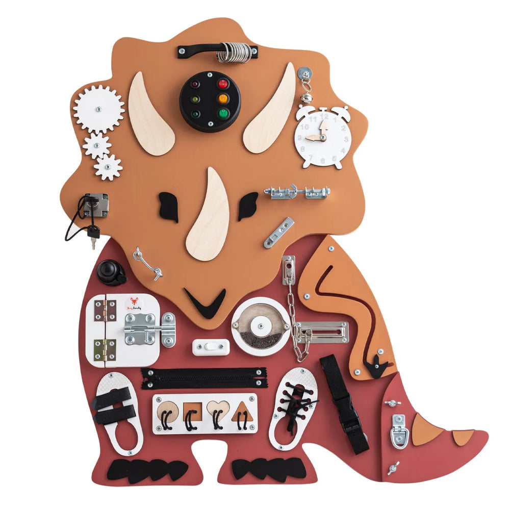 Tavola Montessori - Triceratopo Kosma - Famiglia Foxy