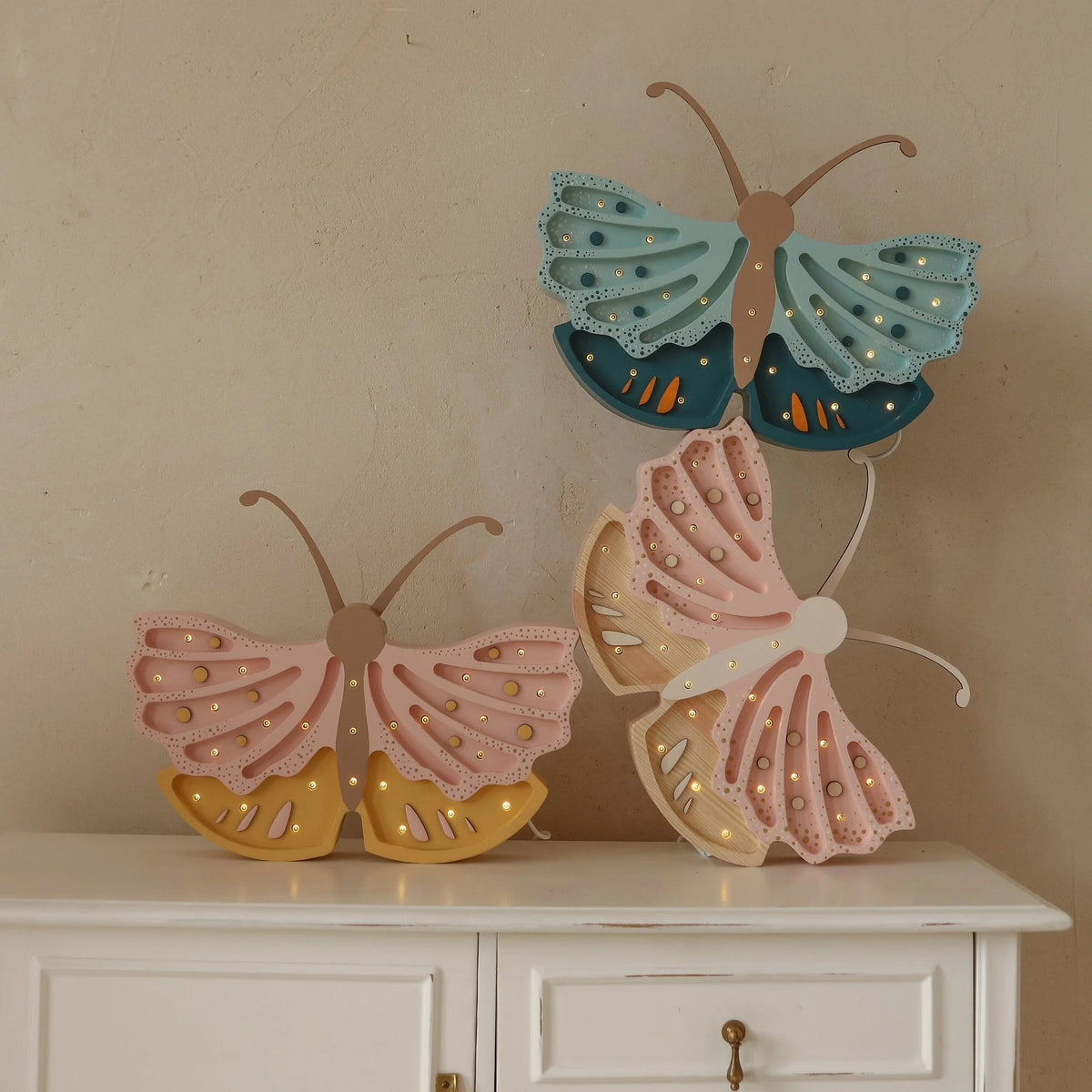 Lámpara Mariposa - Lámparas de Madera - Little Lights