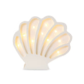 Muschel Mini Lampe - Holzlampen - Little Lights