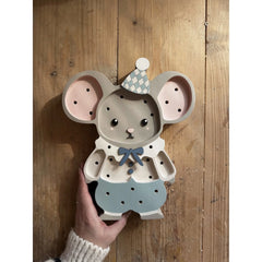 Myška Felix Lampa - Little Lights - Dřevěné Lampy