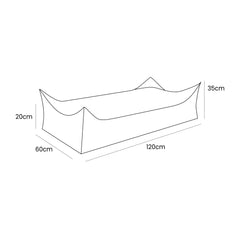 Rectangular Seat Cushion - Meowbaby - Seat Bags