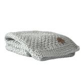 Newborn Sensory Blanket - Light gray - 70x50cm - Blankets - Happy Moses