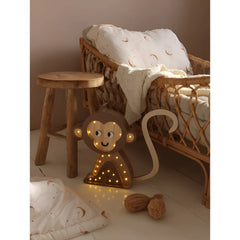 Monkey Lamp - Little Lights - Wooden Lamps