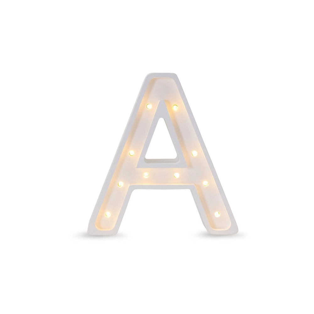 Bogstav Mini Lamper A-Z - Træ - Little Lights