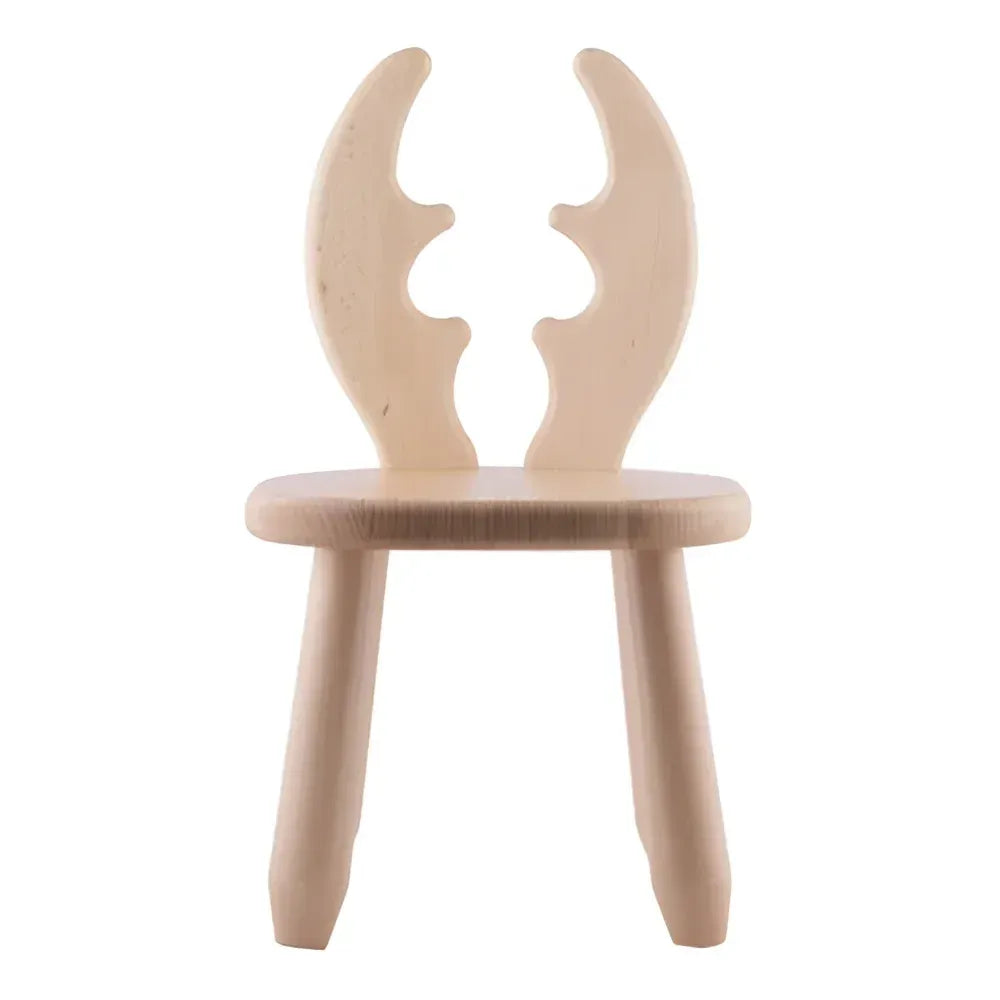 Wooden Children's Chair Natur Deer - Wooden and Plastic Sets - Kidozia