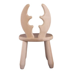 Wooden Children's Chair Natur Deer - Wooden and Plastic Sets - Kidozia
