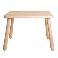 Großer Kindertisch aus Naturholz - Sets aus Holz und Kunststoff - Kidozia
