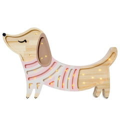 Dog Lamp - Little Lights - Wooden Lamps