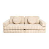 Sedacia Hracia Súprava - Play Sofa Pure Corduroy Waffle - Sedacie Súpravy - Shappy