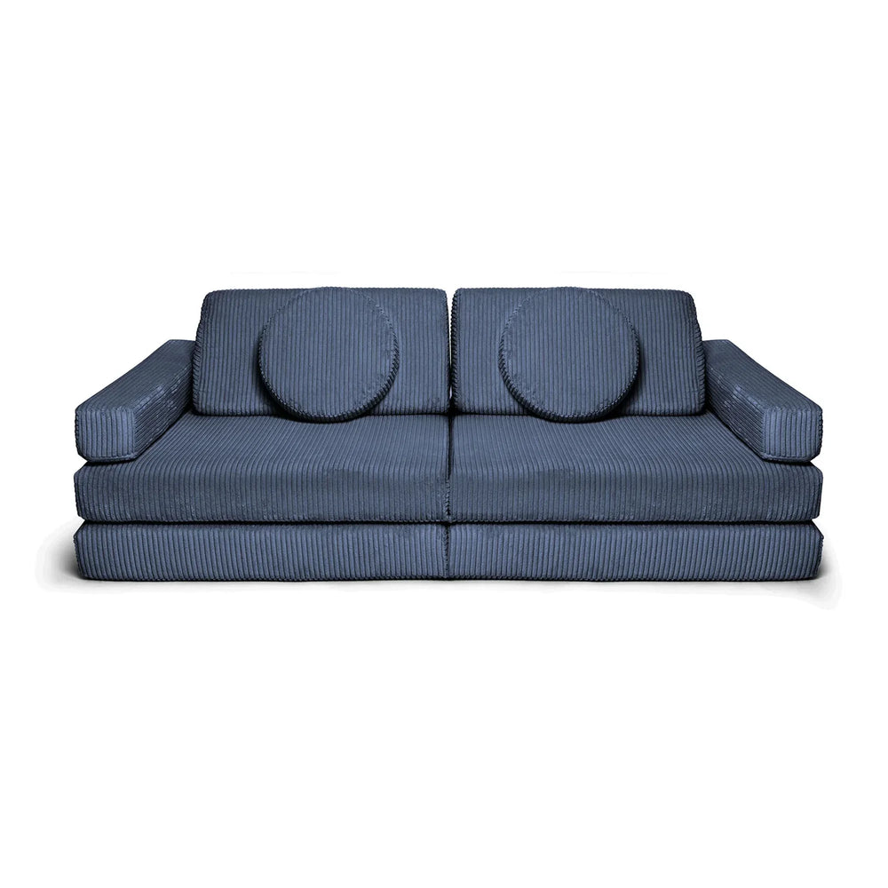Sedacia Hracia Súprava - Pure Corduroy - čučoriedka - Sedacie Súpravy - Shappy