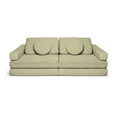 Sedacia Hracia Súprava - Pure Corduroy - Matcha - Sedacie Súpravy - Shappy