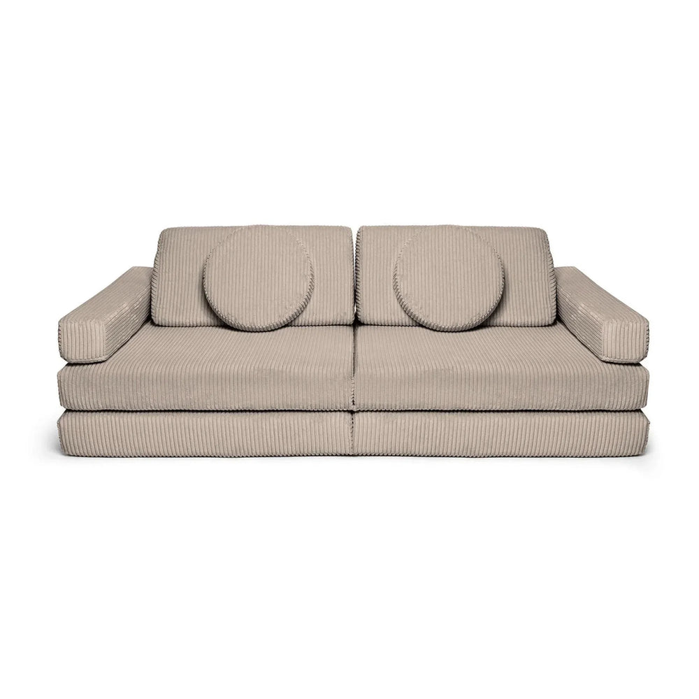 Sedacia Hracia Súprava - Pure Corduroy - Mocca - Sedacie Súpravy - Shappy