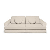 Sedacia Hracia Súprava - Pure Corduroy - Vanilka - Sedacie Súpravy - Shappy