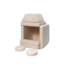 Set da gioco per divano Teddy - Beige chiaro - Set di divani - Shappy