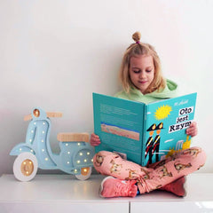 Lampada Scooter - Piccole Luci - Lampade in Legno