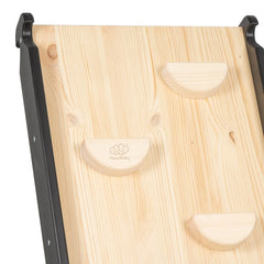 Mur d'escalade 2-en-1 avec toboggan - Triangle Pikler - Meowbaby