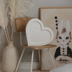 Herzlampe - Kleine Lichter - Holzlampen