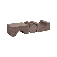 Set of Aesthetic Shapes 3 Elements Brown - Play Sets - Meowbaby