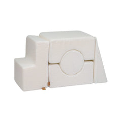 Boucle Shape Set 5 Elements White - Play Sets - Meowbaby