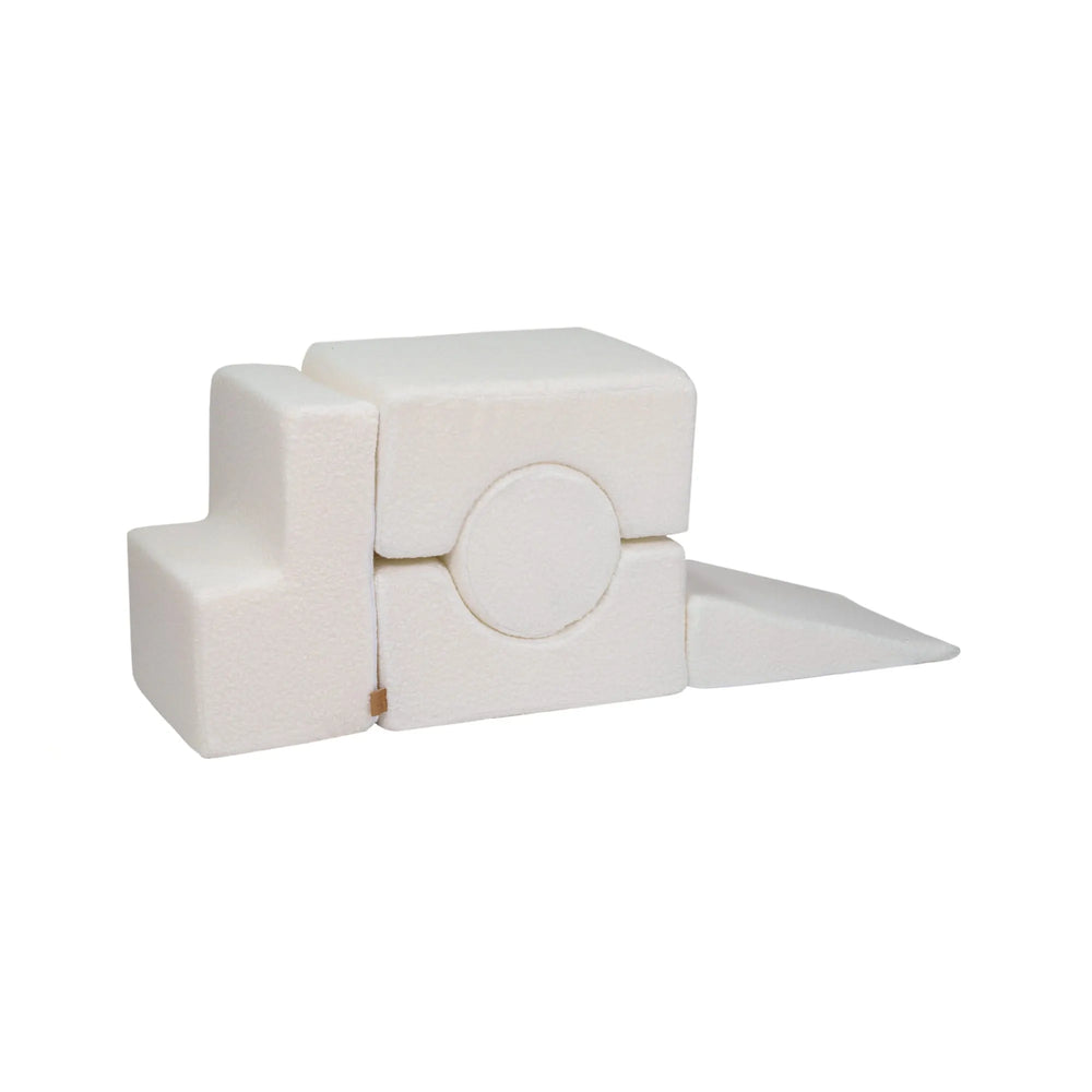 Boucle Shape Set 5 Elements White - Play Sets - Meowbaby