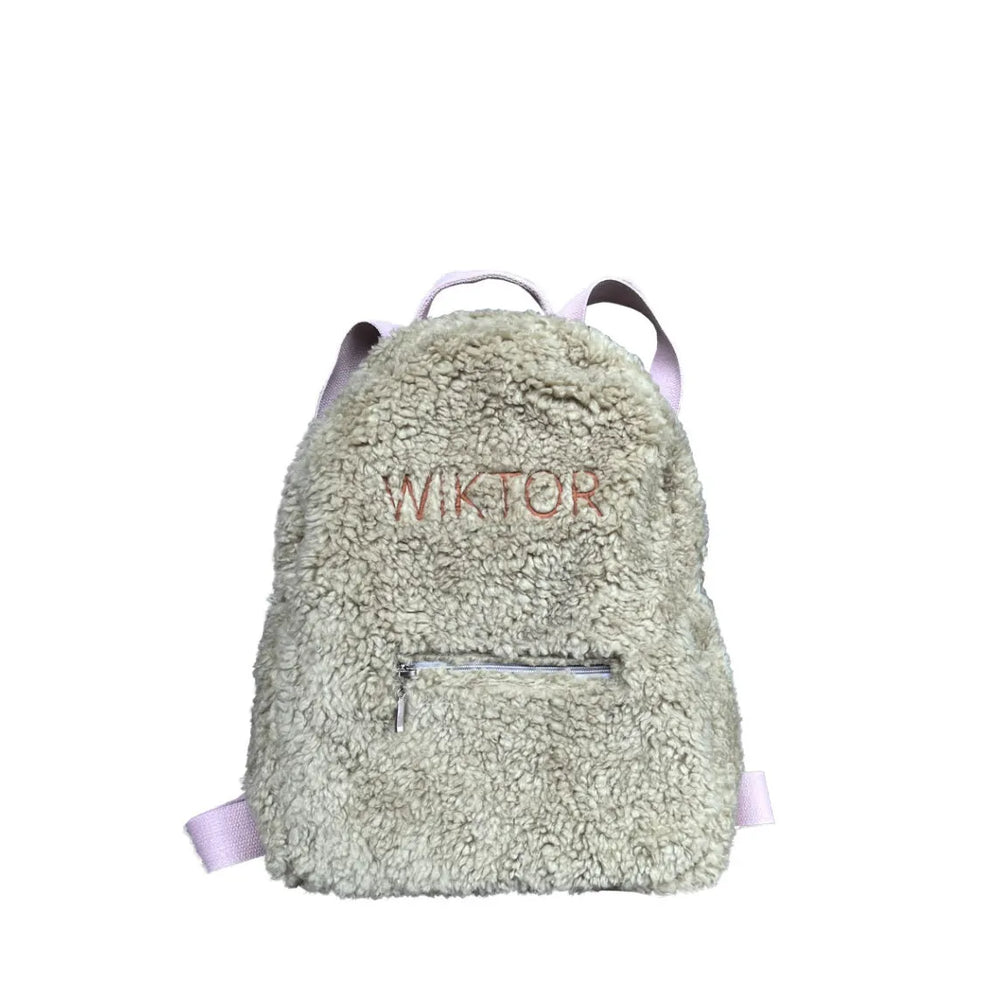Backpack with Embroidered Name - Green - Muzpony - Name Backpacks