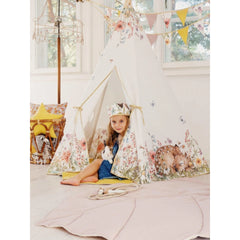 Teepee Stan s Podložkou - Divoké Kvety - Moi Mili