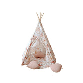 Teepee Stan s Podložkou - Kvetinová Sila - Moi Mili