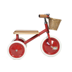 Triciclo Vintage - rosso - Banwood - Tricicli