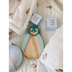 Tučniak Lampa Mini - Drevené Lampy - Little Lights