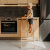Montessori učící věž s odnímatelnou zábranou - Leg&go