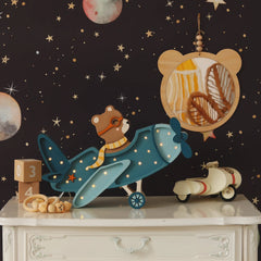 Vrtuľové Lietadlo Lampa Drevené Lampy Little Lights