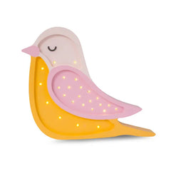 Vtáčik Lampa Drevené Lampy Little Lights