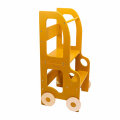 Zábavná Koliesková Učiaca Veža - Auto - Learning Tower - Family-scl