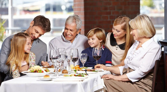 Visiting a restaurant with children without a mobile phone or tablet?