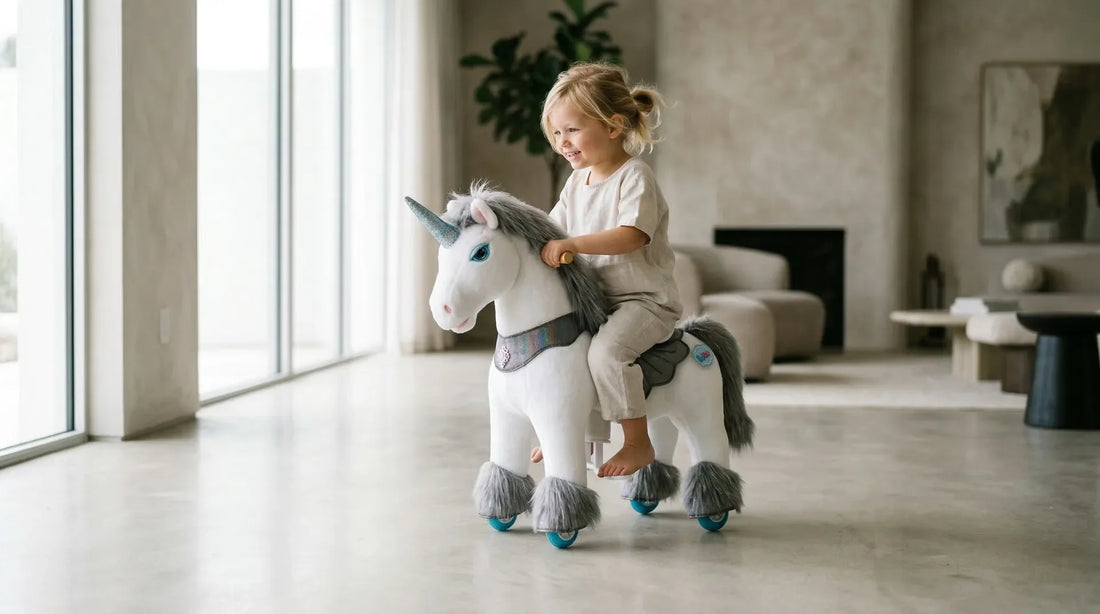 Prečo je mechanický PonyCycle ideálnym darčekom pre motoriku?