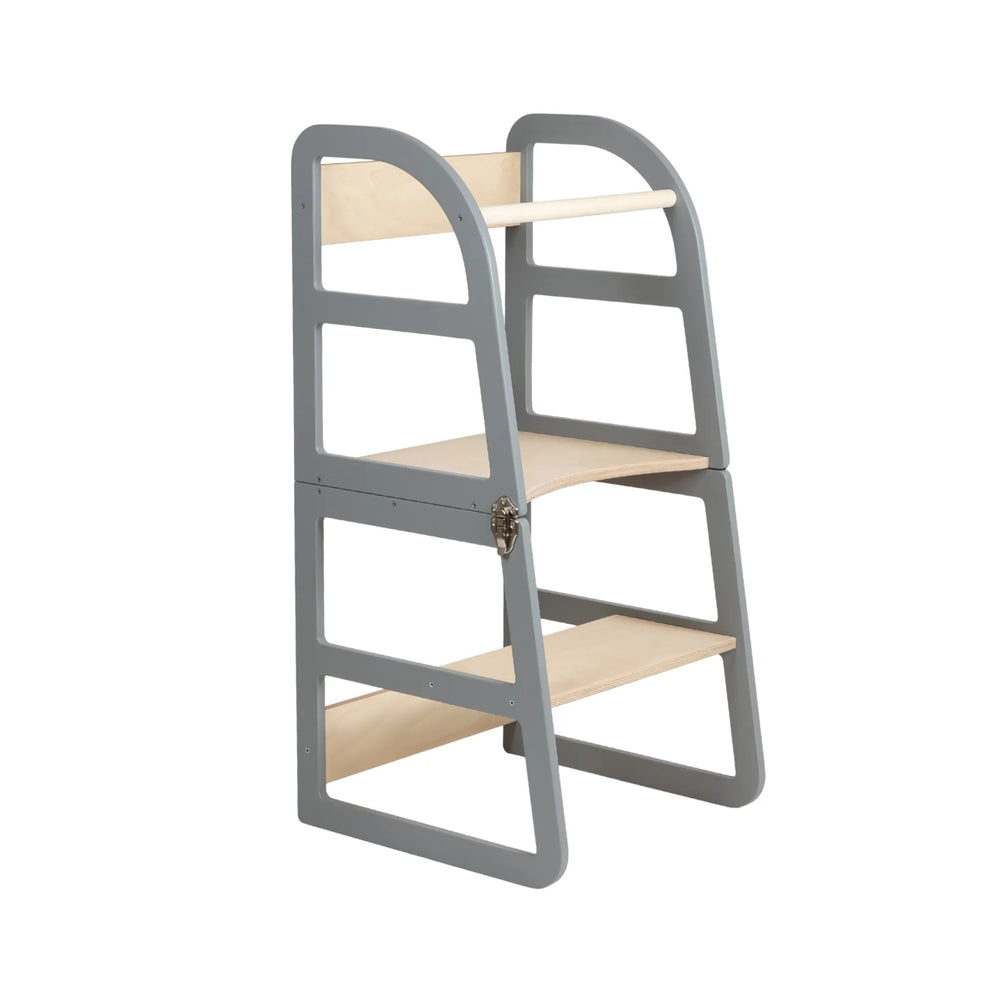 2v1 Transformovateľná Kuchynská Stolička - Veže - Leg&go