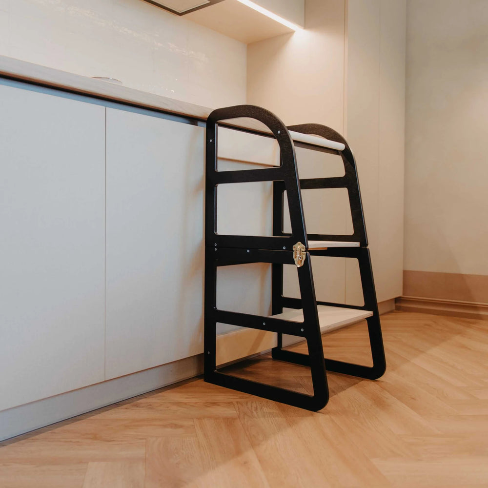 2v1 Transformovateľná Kuchynská Stolička - Veže - Leg&go