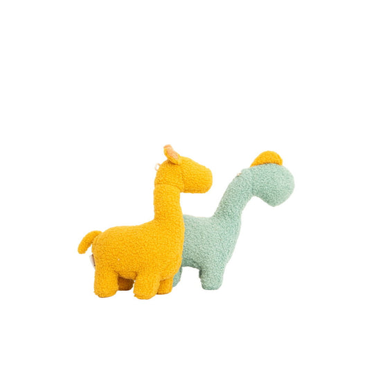 Plyšák Crochetts Žltá Dinosaurus Žirafa 30 x 24 x 10 cm 2 Kusy - Hračky a hry, Plyšové hračky - Crochetts - KiiDS.SHOP