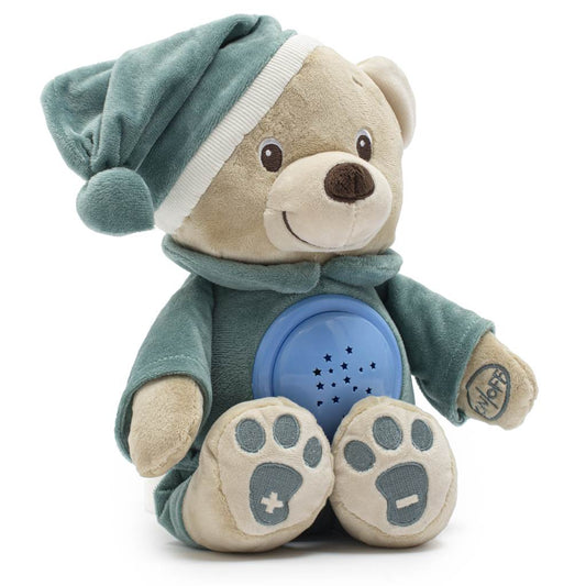 Plyšový zaspávačik medvedík s projektorom Baby Mix modrý - Hračky|Hračky pre bábätká|Plyšové hračky - BABY MIX - KiiDS.SHOP