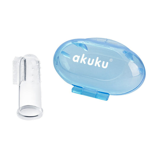 Prvá zubná kefka s puzdrom Akuku - Starostlivosť o dieťa - AKUKU - KiiDS.SHOP