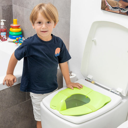 Skladacia detská sedačka na WC Foltry InnovaGoods - Dieťa, Nočníky a schodíky - InnovaGoods - KiiDS.SHOP