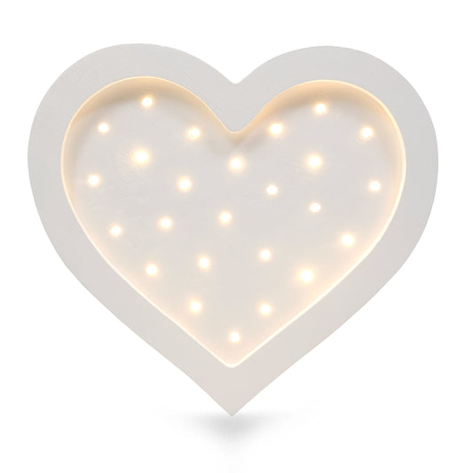 Little Lights Heart Lamp - EMPTY - KiiDS.SHOP - KiiDS.SHOP