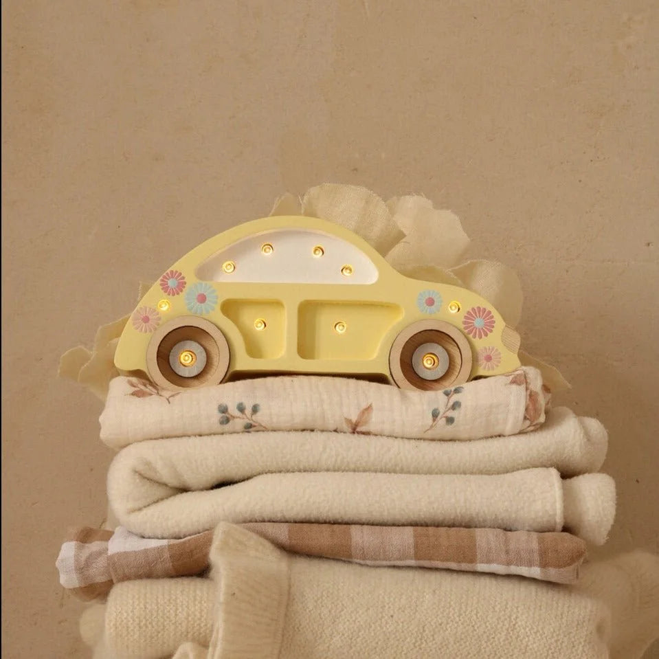 Auto Mini Beetle Lamp - Houten Lampen - Little Lights