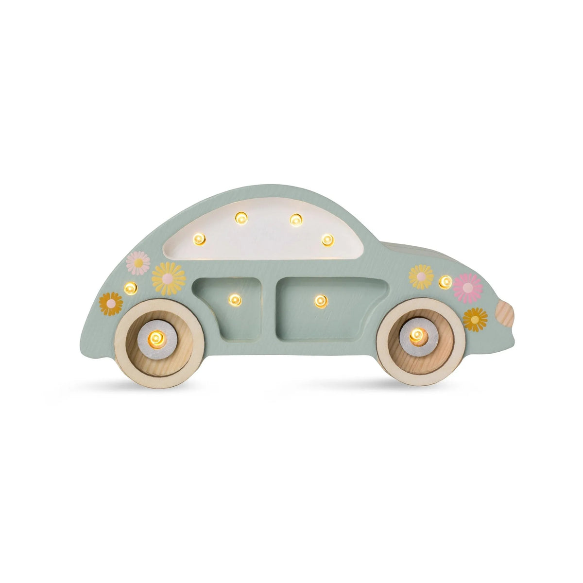 Car Mini Beetle Lamp - Little Lights - Wooden Lamps